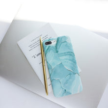 Load image into Gallery viewer, Glossy jade pattern marble tpu Case