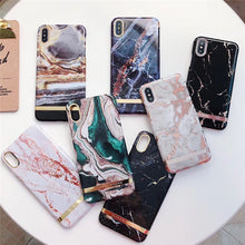 Load image into Gallery viewer, Shiny agate marble, Glossy hard plastic Case