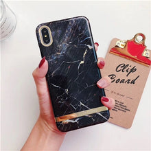 Load image into Gallery viewer, Shiny agate marble, Glossy hard plastic Case