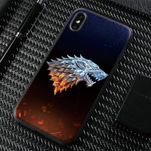 Load image into Gallery viewer, Game of Throne house Stark logo GOT Phone Case
