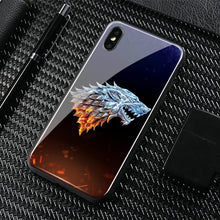 Load image into Gallery viewer, Game of Throne house Stark logo GOT Phone Case
