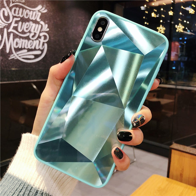 Luxury 3D Diamond Texture case
