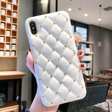 Load image into Gallery viewer, GT leather Small fragrant wind Mobile Phone Case