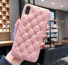 Load image into Gallery viewer, GT leather Small fragrant wind Mobile Phone Case