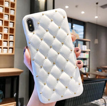 Load image into Gallery viewer, GT leather Small fragrant wind Mobile Phone Case