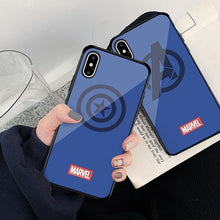 Load image into Gallery viewer, Luxury Marvel Spiderman Captain America Iron Man Case
